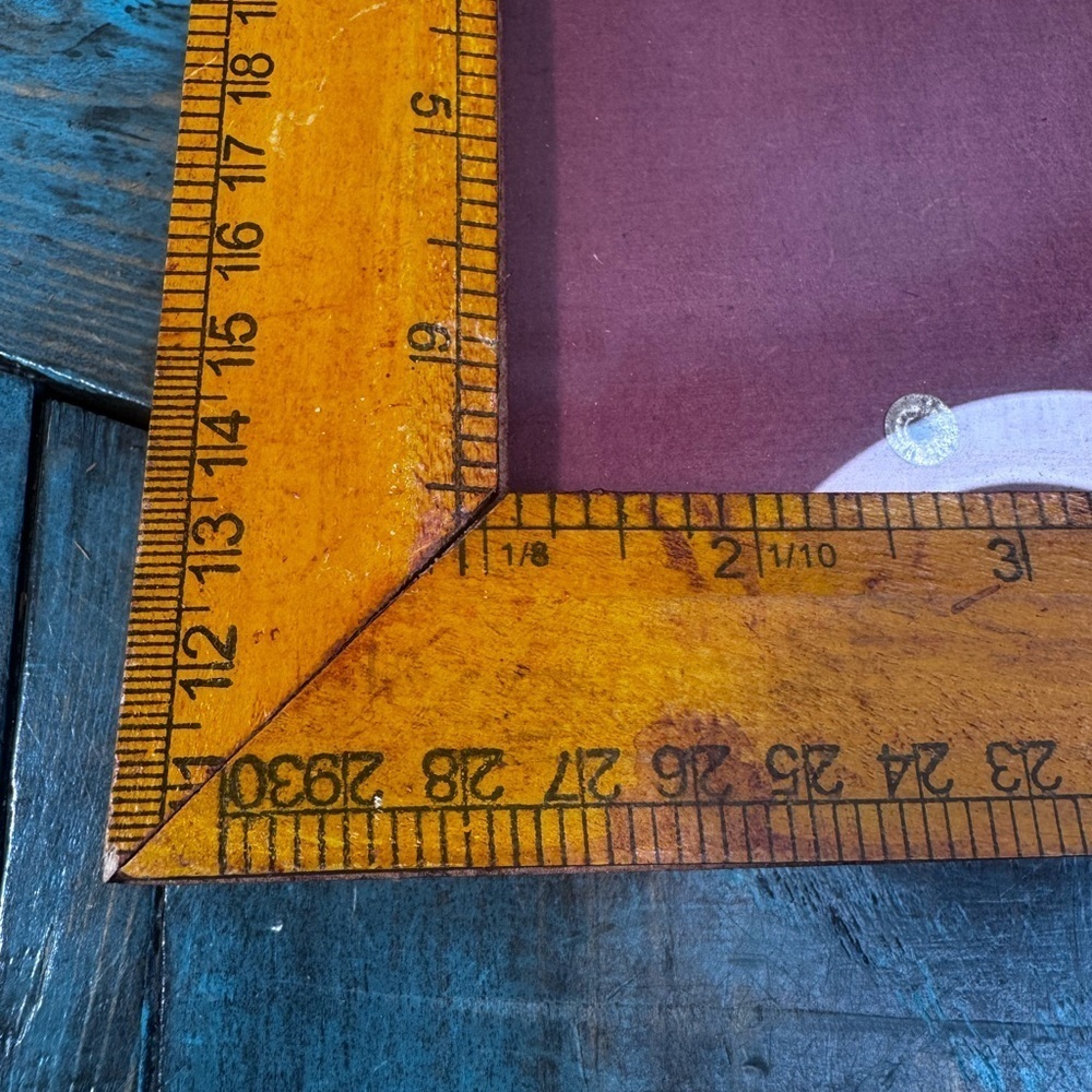 Vintage Ruler Photo Frame - Picture 4 of 11